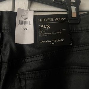 Banana republic black skinny jeans